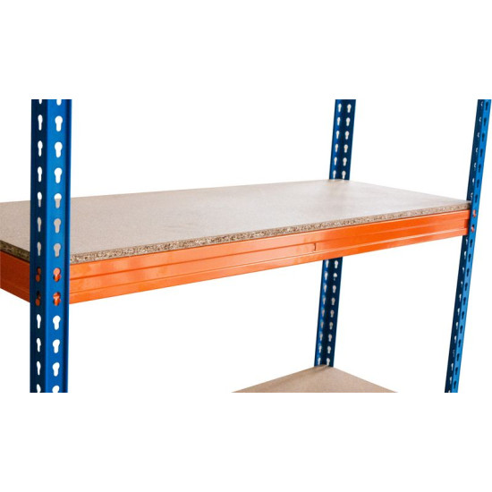 Regál Racks RAT60 HD, kovový, 4 police, 1800x1800x600 mm, max. 600 kg/polica