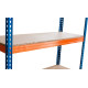Regál Racks RAT60 HD, kovový, 4 police, 1800x1800x600 mm, max. 600 kg/polica
