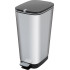 Trash bin KIS Chic Bin Steel L, 50L, 44,5x29x60,5 cm