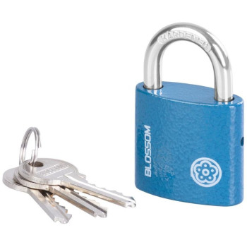 Padlock 38 mm Blossom, 3 keys