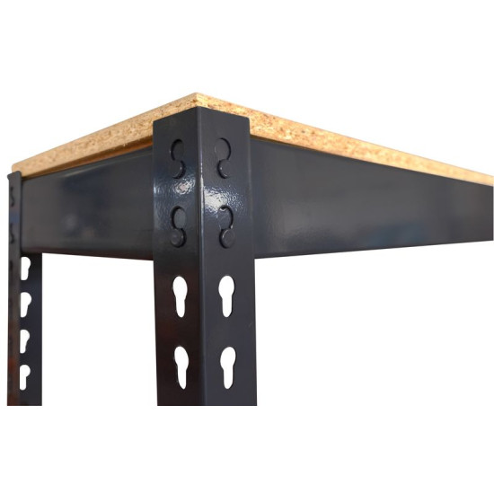 Racks PWB60 table, work, for workshop, with shelf, 183x183x90 cm, max 350 kg