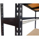 Racks PWB60 table, work, for workshop, with shelf, 183x183x90 cm, max 350 kg