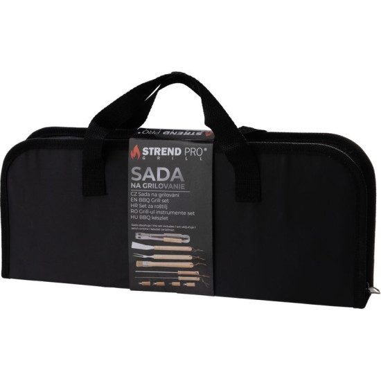 Набор инструментов Strend Pro Grill, для гриля и запекания, 11 предметов, в сумке