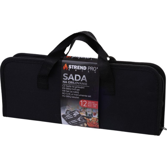 Набор инструментов Strend Pro Grill, для гриля и запекания, 12 предметов, в сумке