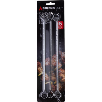 Набор шампуров MagicHome, для гриля и запекания, 6 предм., 27,5 см