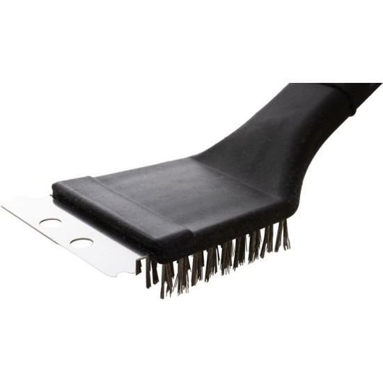 Strend Pro Grill birste, grila tīrīšanai, ar skrāpi, 5x5,5x21,5 cm
