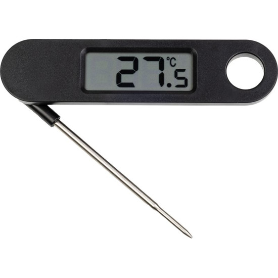 Strend Pro Grill termometrs, salokāms, digitāls, ēdiena gatavošanai un grilēšanai, 11,5x2,7x1,65 cm