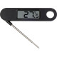 Strend Pro Grill termometrs, salokāms, digitāls, ēdiena gatavošanai un grilēšanai, 11,5x2,7x1,65 cm