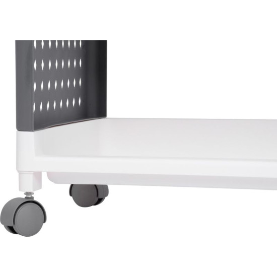 MagicHome Rolly shelf, plastic, 5 shelves, 49x29x97 cm, on wheels