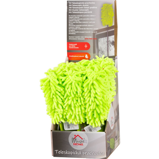 Magic Home putekļu savācējs, teleskopisks, elastīgs, 270-745mm, Sellbox 12gab