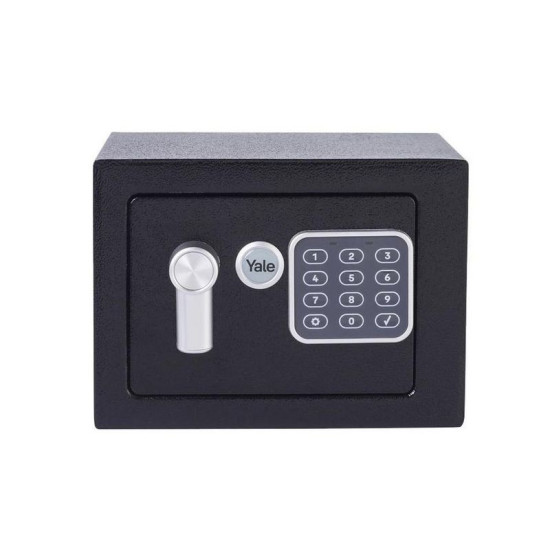 Yale YSV/170/DB2 Value seifs, mini, melns Yale YSV/170/DB2 Value seifs, mini, melns