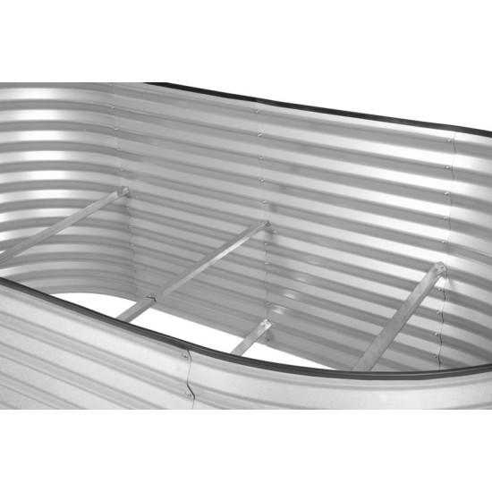 Грядка высокая Strend Pro Garden, оцинкованная, 100x200x78 см