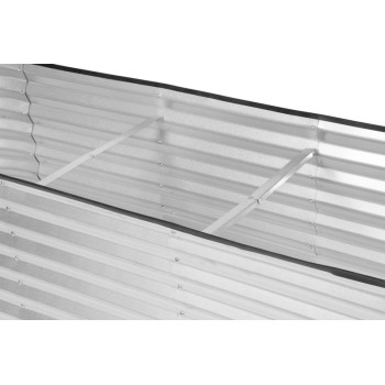 Грядка высокая Strend Pro Garden, оцинкованная, 60x200x45 см