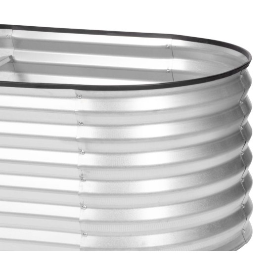 Грядка высокая Strend Pro Garden, оцинкованная, 60x200x45 см