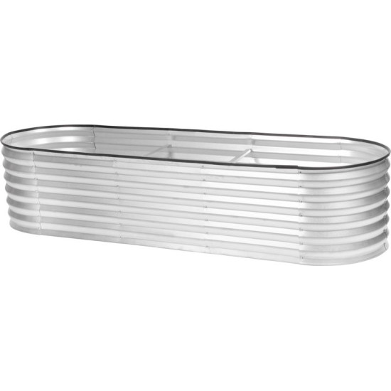 Грядка высокая Strend Pro Garden, оцинкованная, 60x200x45 см