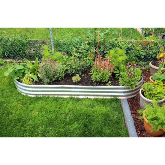 Грядка высокая Strend Pro Garden, оцинкованная, 90x120x30 см