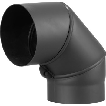 Колено HS.EX 090/160/2 мм, регулируемый угол, дымоход, колено дымохода для соединения дымоходных труб