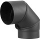 Колено HS.EX 090/160/2 мм, регулируемый угол, дымоход, колено дымохода для соединения дымоходных труб