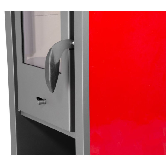 Thalia Pella S plīts, sarkana, 5,4 kW