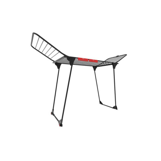 Vileda King clothes dryer, for clothes, black, folding, 20 m