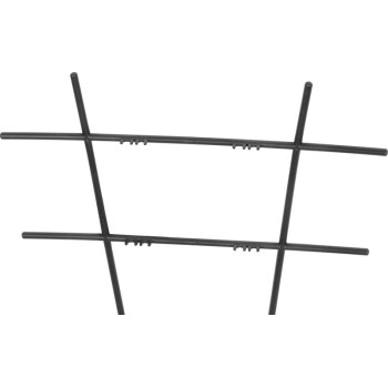 Auga atbalsts Strend Pro, melns, 30,5x56,5 cm