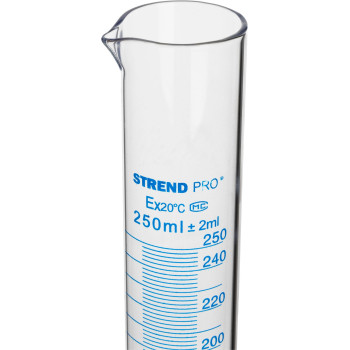 Цилиндр мерный Strend Pro, 250 мл, стеклянный
