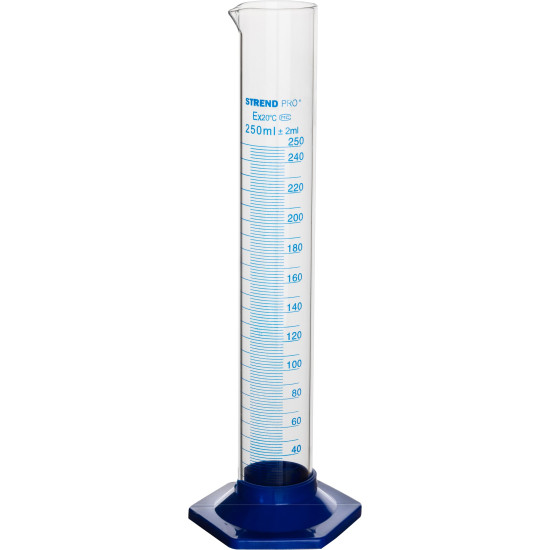 Цилиндр мерный Strend Pro, 250 мл, стеклянный