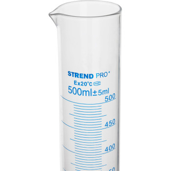Цилиндр мерный Strend Pro, 500 мл, стеклянный
