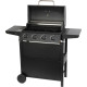 Grill Strend Pro Malaga, BBQ, gas, 4 burners
