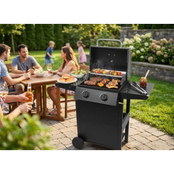 Гриль Strend Pro Andora, барбекю, газ, 2 горелки