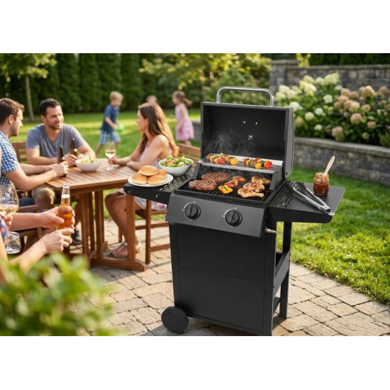 Гриль Strend Pro Andora, барбекю, газ, 2 горелки