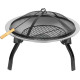 Fireplace Strend Pro Mara, BBQ, Metal, Round, 57x57x40 cm