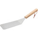Liekšķere Strend Pro Grill, grilam un cepšanai, ar koka rokturi, nerūsējošais tērauds, 34 cm