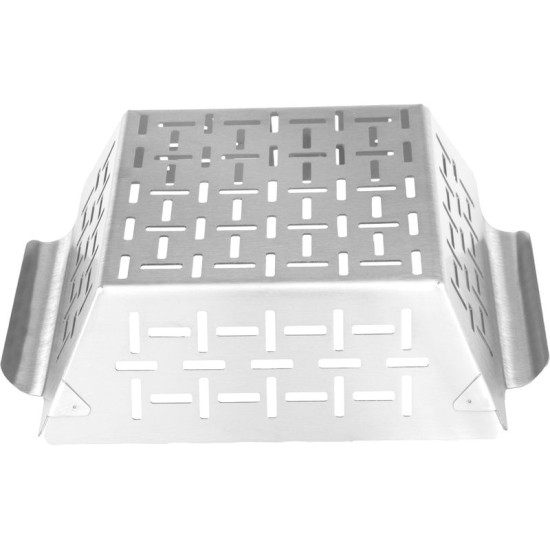 Paplātne Strend Pro grils, grilam, nerūsējošais tērauds, 22x18x5,5 cm