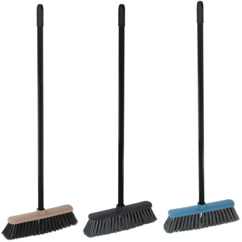 МетлаYork CARLA, пластиковая ручка 120 см, микс цветов, 32x9x127 см