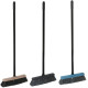 Broom York CARLA, plastic handle 120 cm, mix of colors, 32x9x127 cm