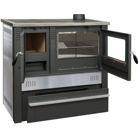 Plīts Pro PANONIA INOX, labā izeja