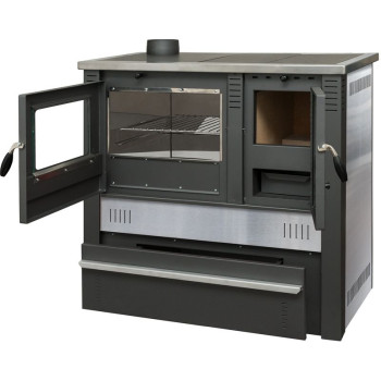 Plīts Pro PANONIA INOX, kreisā izeja Plīts Pro PANONIA INOX, kreisā izeja