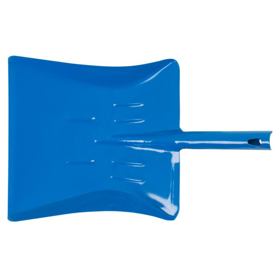 Маленькая металлическая лопатка, лакированная, синяя.