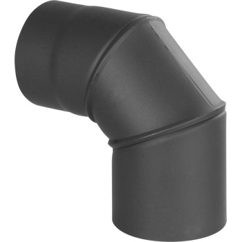 Smoke pipe elbow, HS.EX 090/180/1,5 mm, adjustable angle