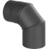 Smoke pipe elbow, HS.EX 090/180/1,5 mm, adjustable angle