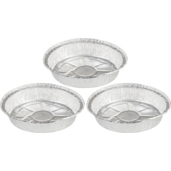 Tray MagicHome, 22.4x4.6 cm, grilling, 3 pcs, Aluminum, round