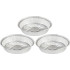 Tray MagicHome, 22.4x4.6 cm, grilling, 3 pcs, Aluminum, round