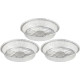 Paplāte MagicHome, 22.4x4.6 cm, grilēšana, 3 gab., Alumīnijs, apaļa Paplāte MagicHome, 22.4x4.6 cm, grilēšana, 3 gab., Alumīnijs, apaļa
