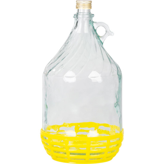 Demijohn Stella 05 lit, ar vāciņu