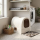 Туалет сurver® LITTERBOX, Vintаge, для кошек, 51x38x40 см
