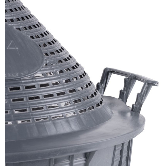 Demijohn саdа Inсo 34 lit, Бутыль для вина в корзине стекло/пластик, 570x460/355 мм