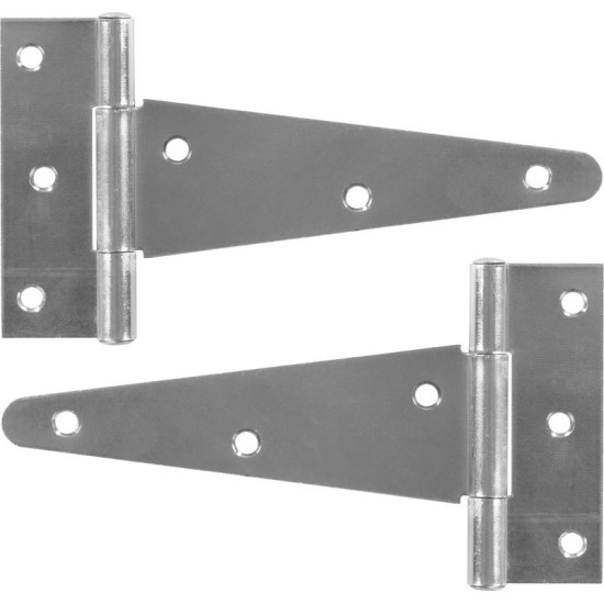 Durvju eņģes T-LINK 150 mm,  cinkoti, iepakojumā 2 gab.