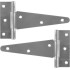 Door hinge T-LINK 150 mm, gate, zinc plated, pack of 2 pcs.