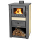 Nova Ceramic stove, 7.5 kW, 120 mm, beige